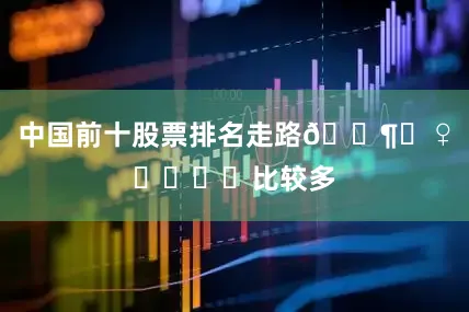 中国前十股票排名走路🚶‍♀️‍➡️比较多